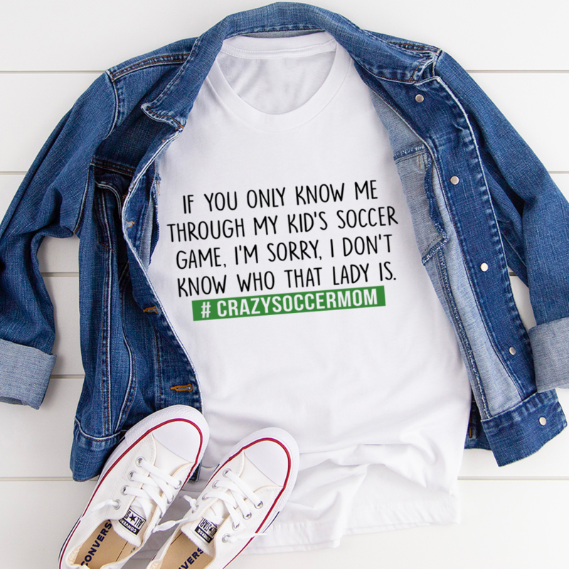 Crazy Soccer Mom T-Shirt-2