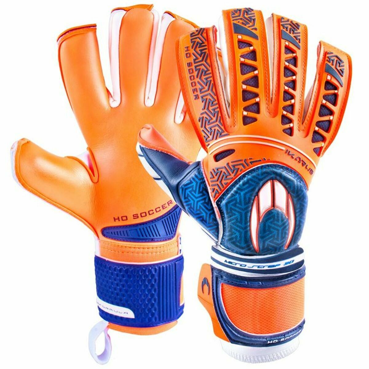 Goalkeeper Gloves Ho Soccer Ikarus Rollo Orange-0
