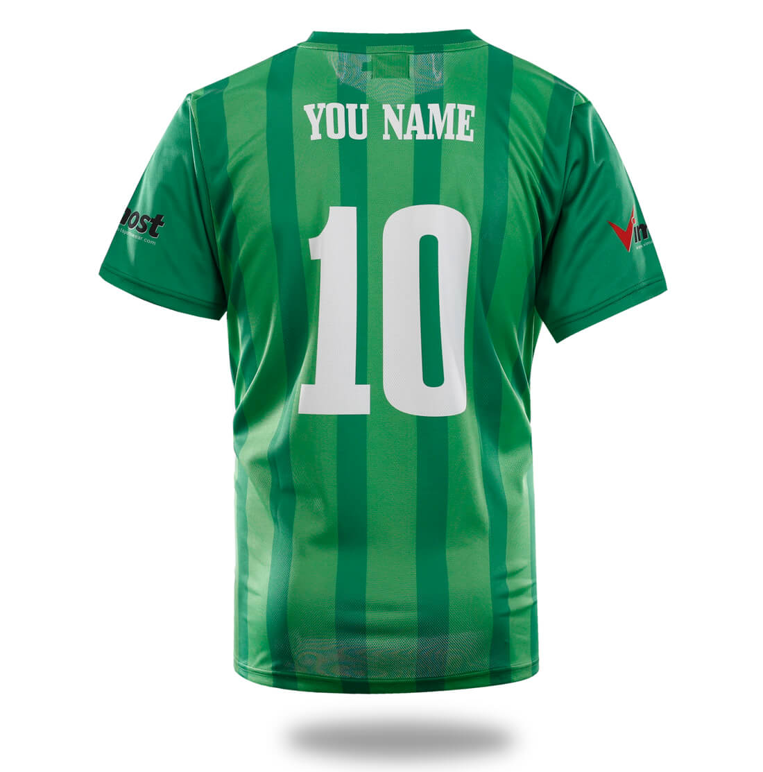 Sublimated Green Design Soccer Jersey-1