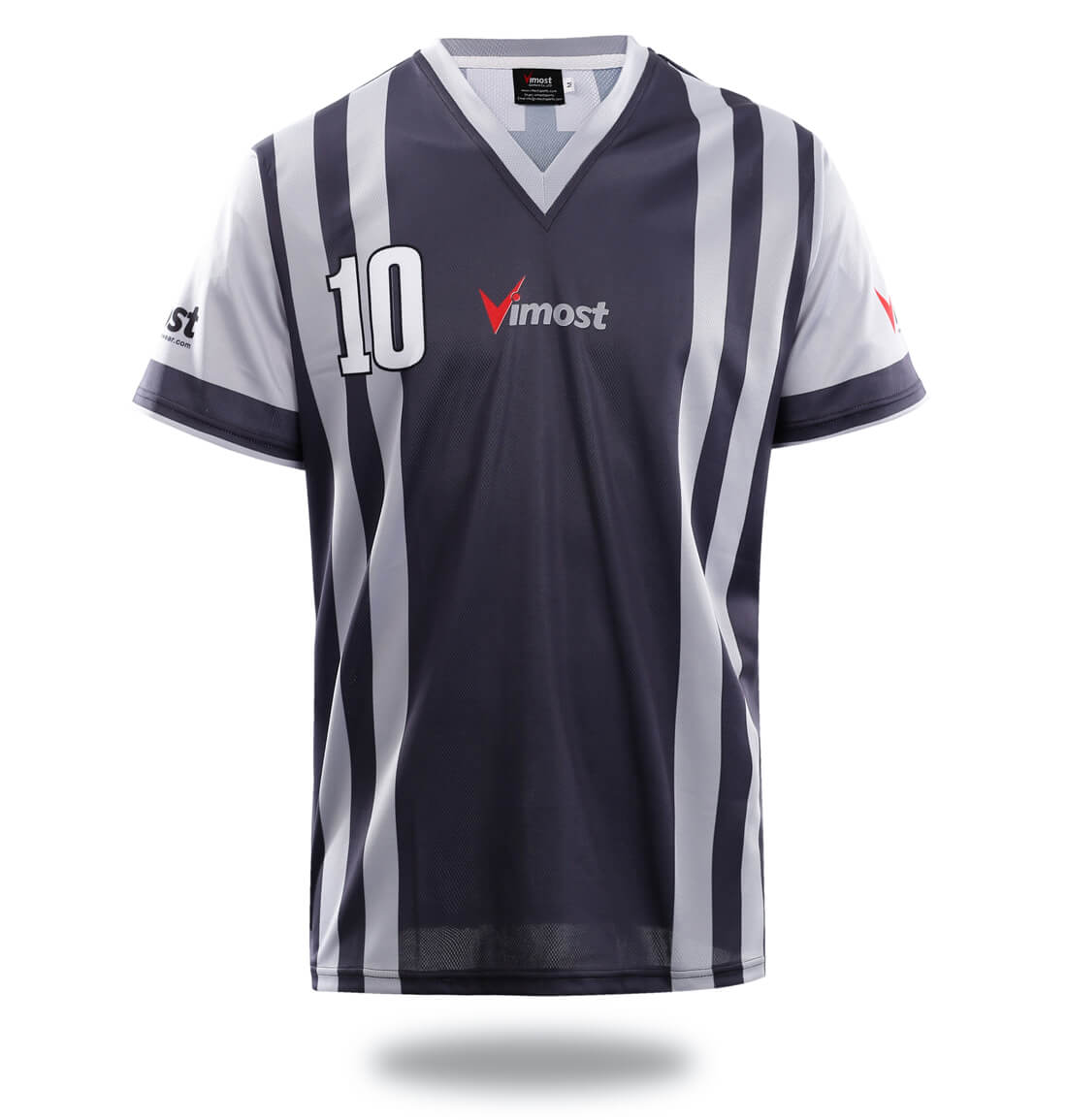 Sublimated Grey Design Soccer Jersey-0