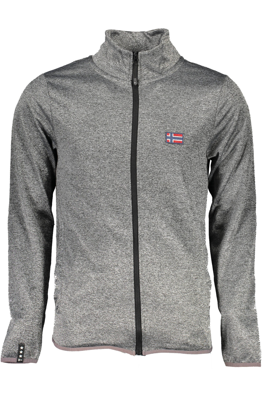 NORWAY 1963 SWEATSHIRT WITH ZIP MAN GRAY-2
