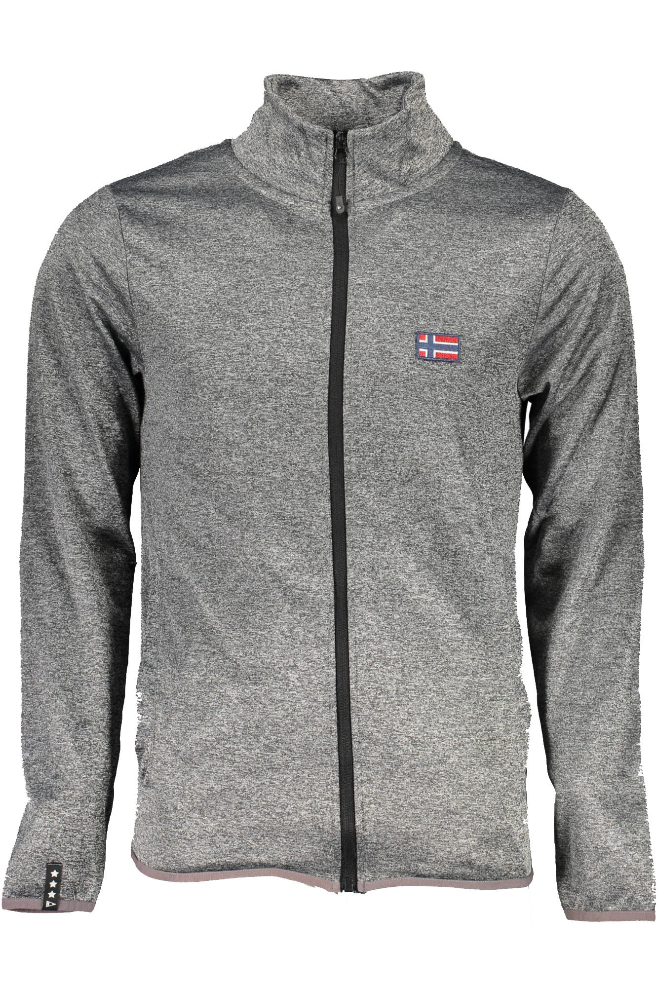 NORWAY 1963 SWEATSHIRT WITH ZIP MAN GRAY-2